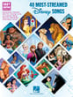 40 Most-Streamed Disney Songs Guitar and Fretted sheet music cover